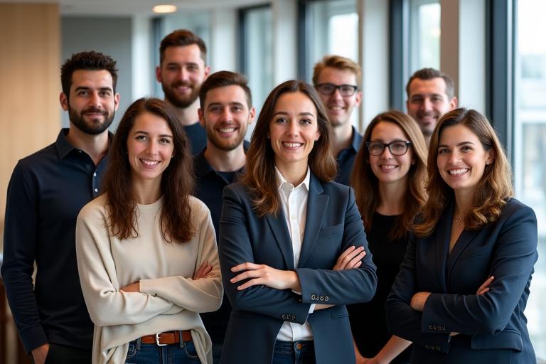 L'équipe d'experts de Lumina Apprentissage réunie à Paris